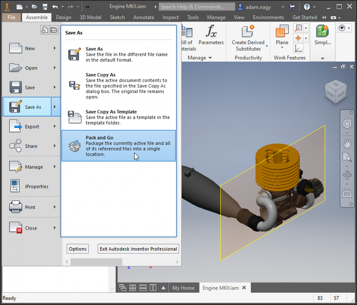 Pack And Go Assemblies In Design Automation Autodesk Platform Services