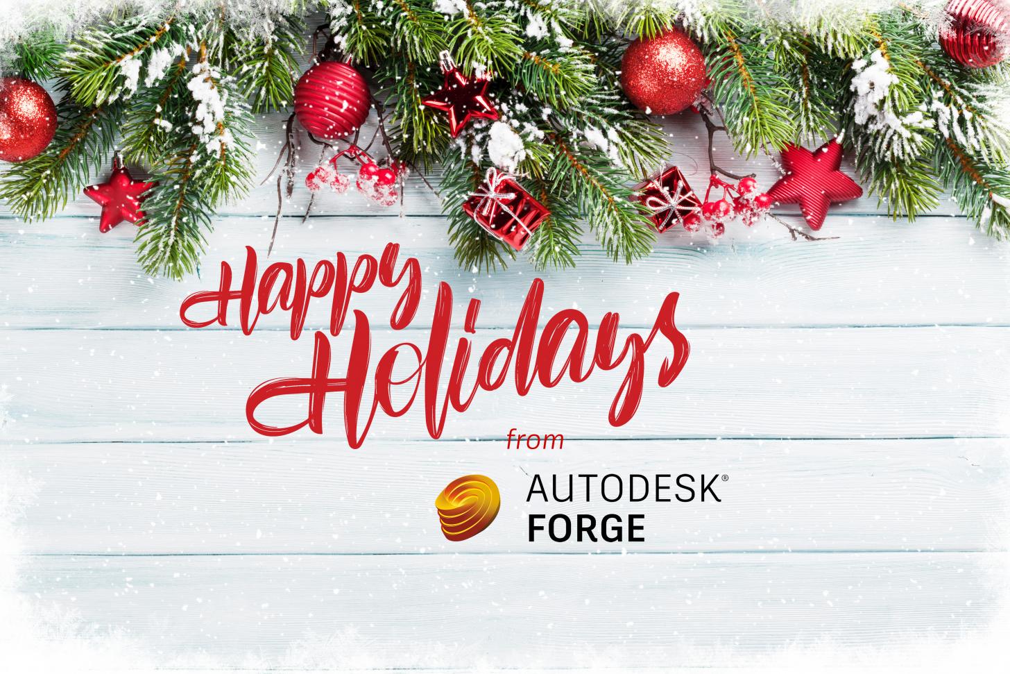 Happy holidays from Forge!