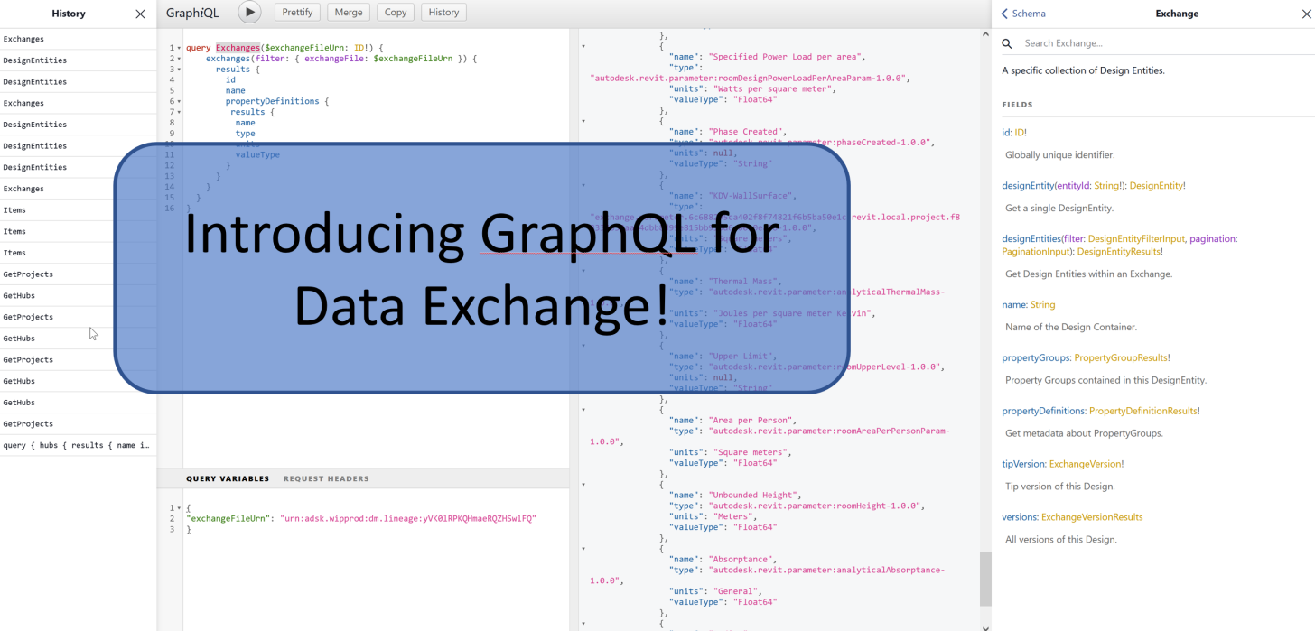 Data Exchange GraphQL Introduction