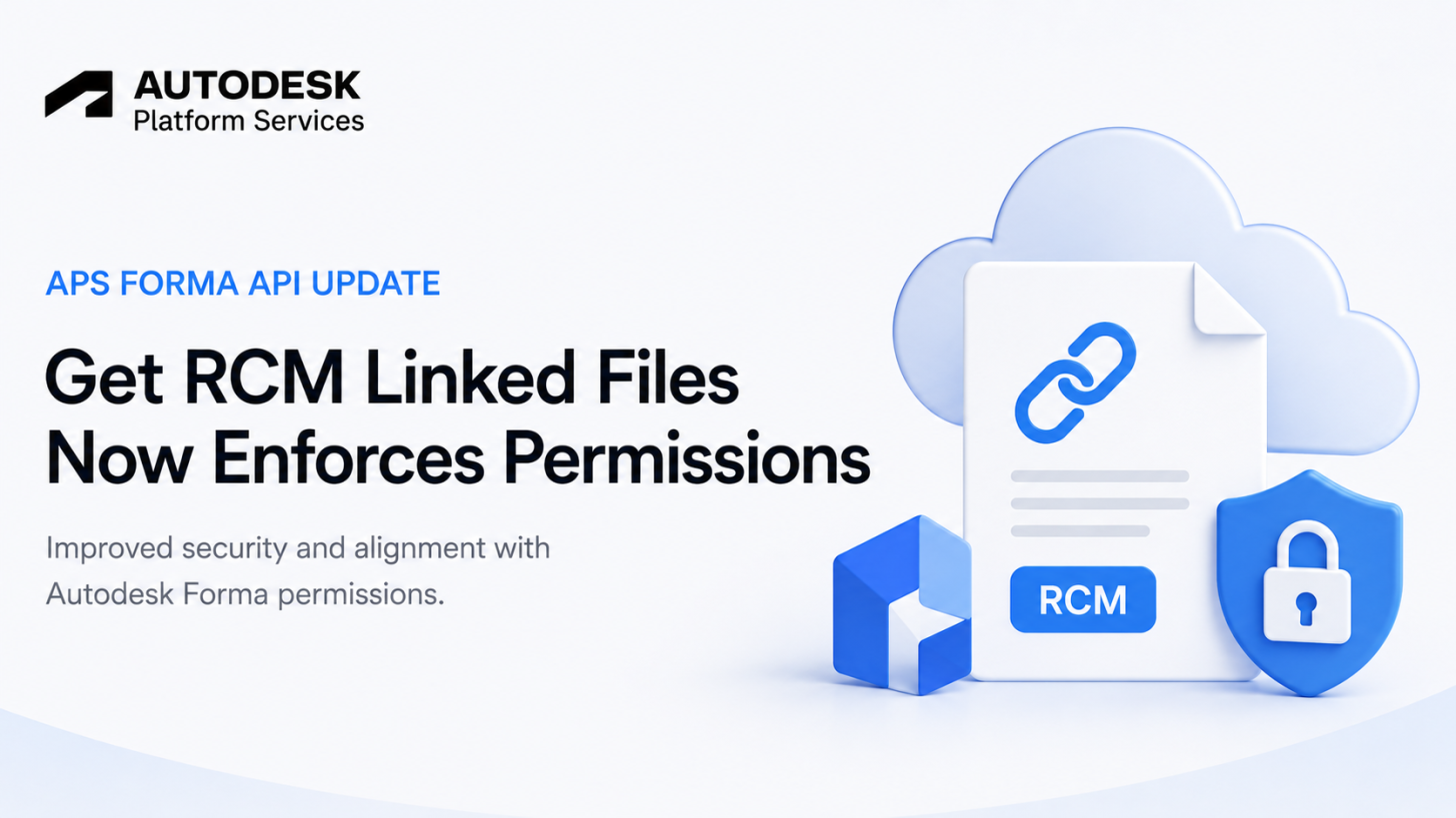 Forma API: Get RCM Linked Files Now Enforces Permissions