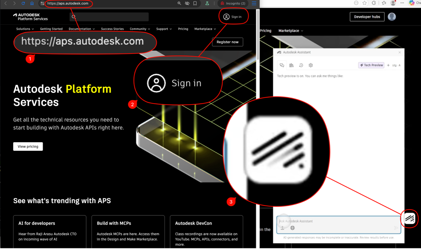 Autodesk Assistant on APS 