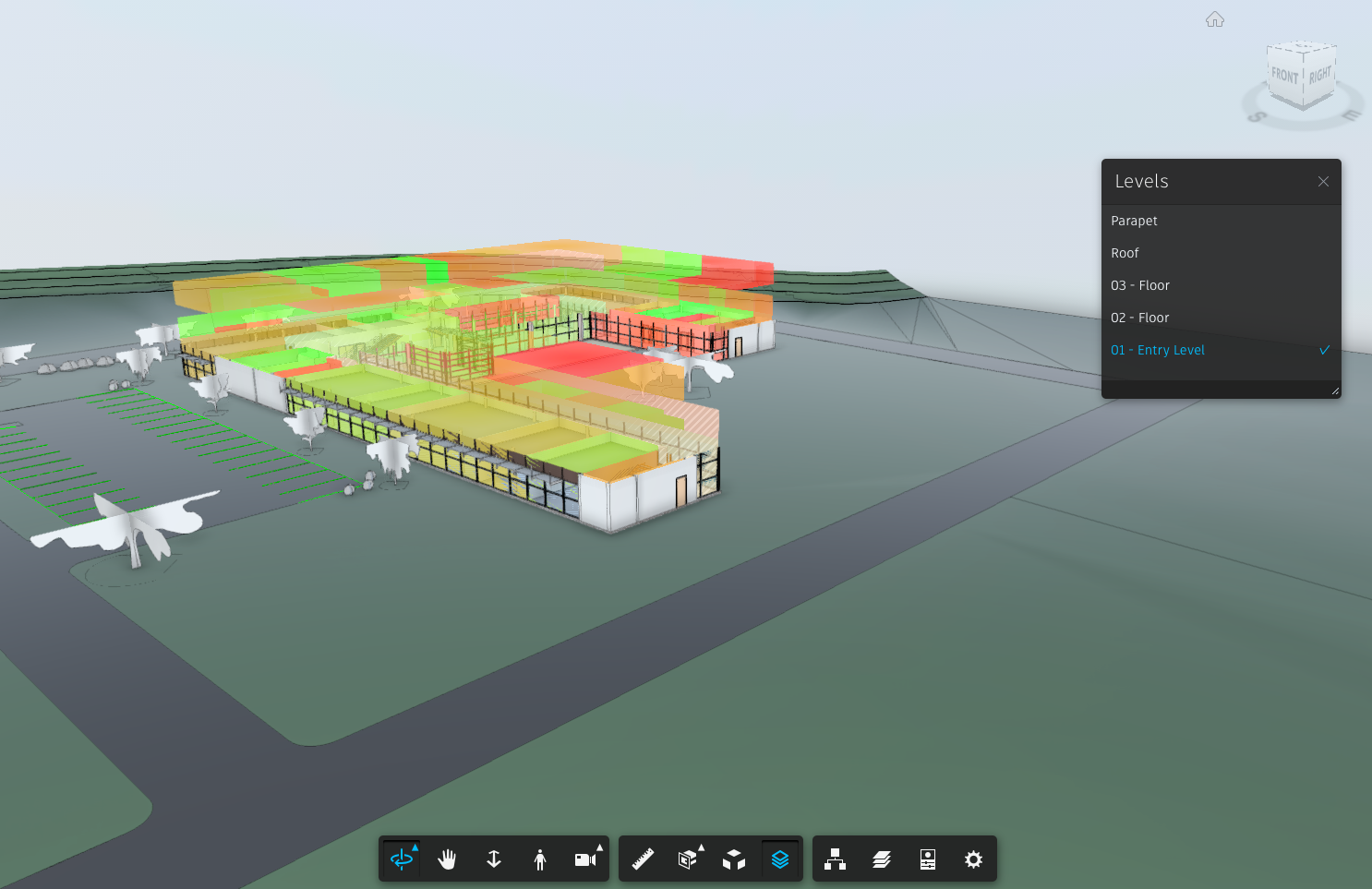 Heatmap on NWC