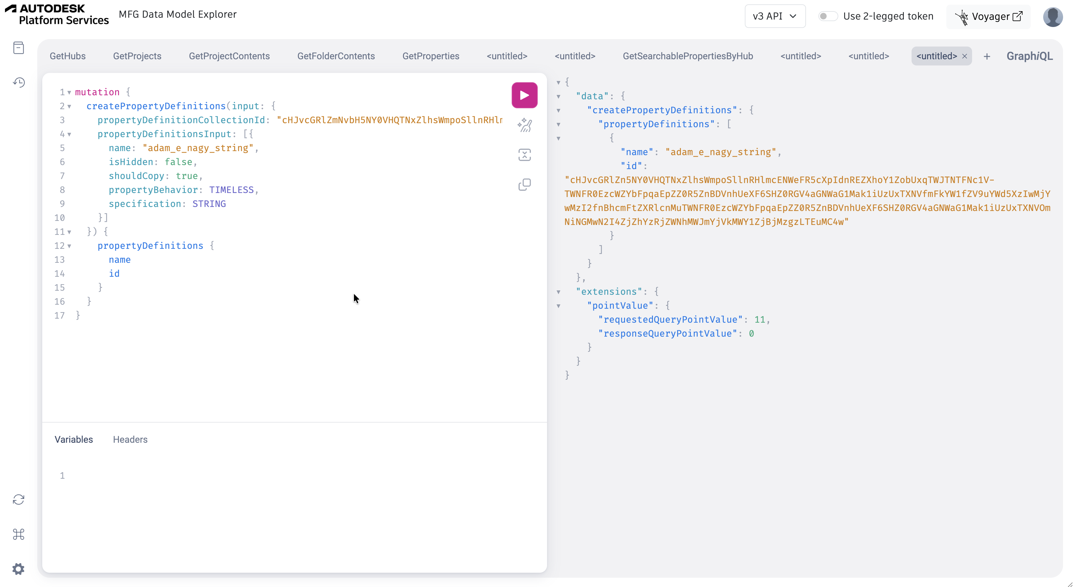 Create TIMELESS property