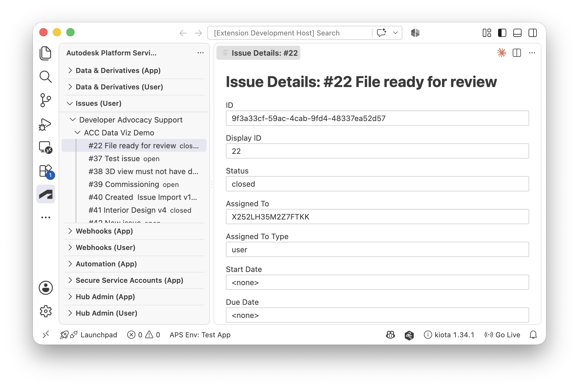 Issue preview