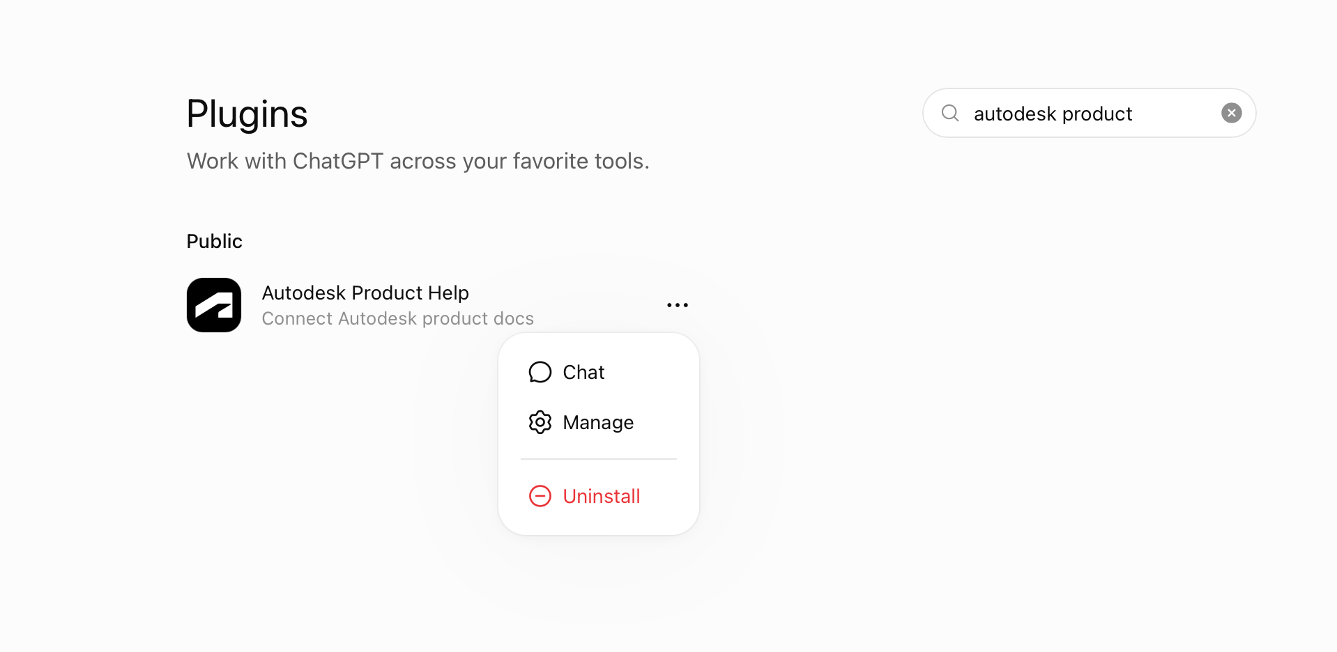 Autodesk Product Help plug in 