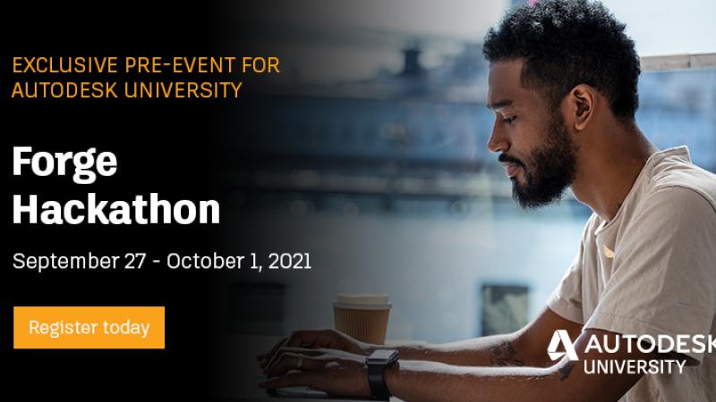 Join the Forge Hackathon at AU 2021